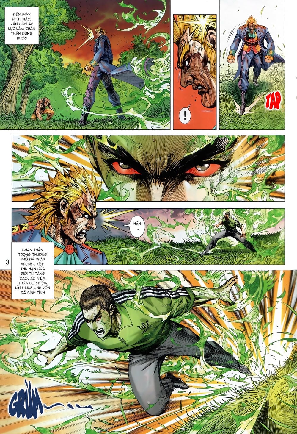 Truyện Tranh Tân Tác Long Hổ Môn trang 4