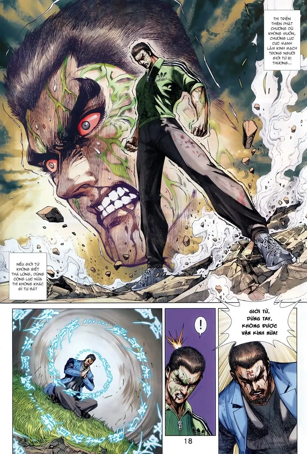 Truyện Tranh Tân Tác Long Hổ Môn trang 4