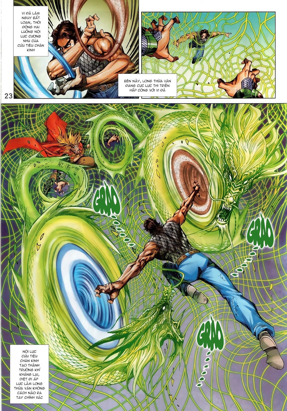 Truyện Tranh Tân Tác Long Hổ Môn trang 4