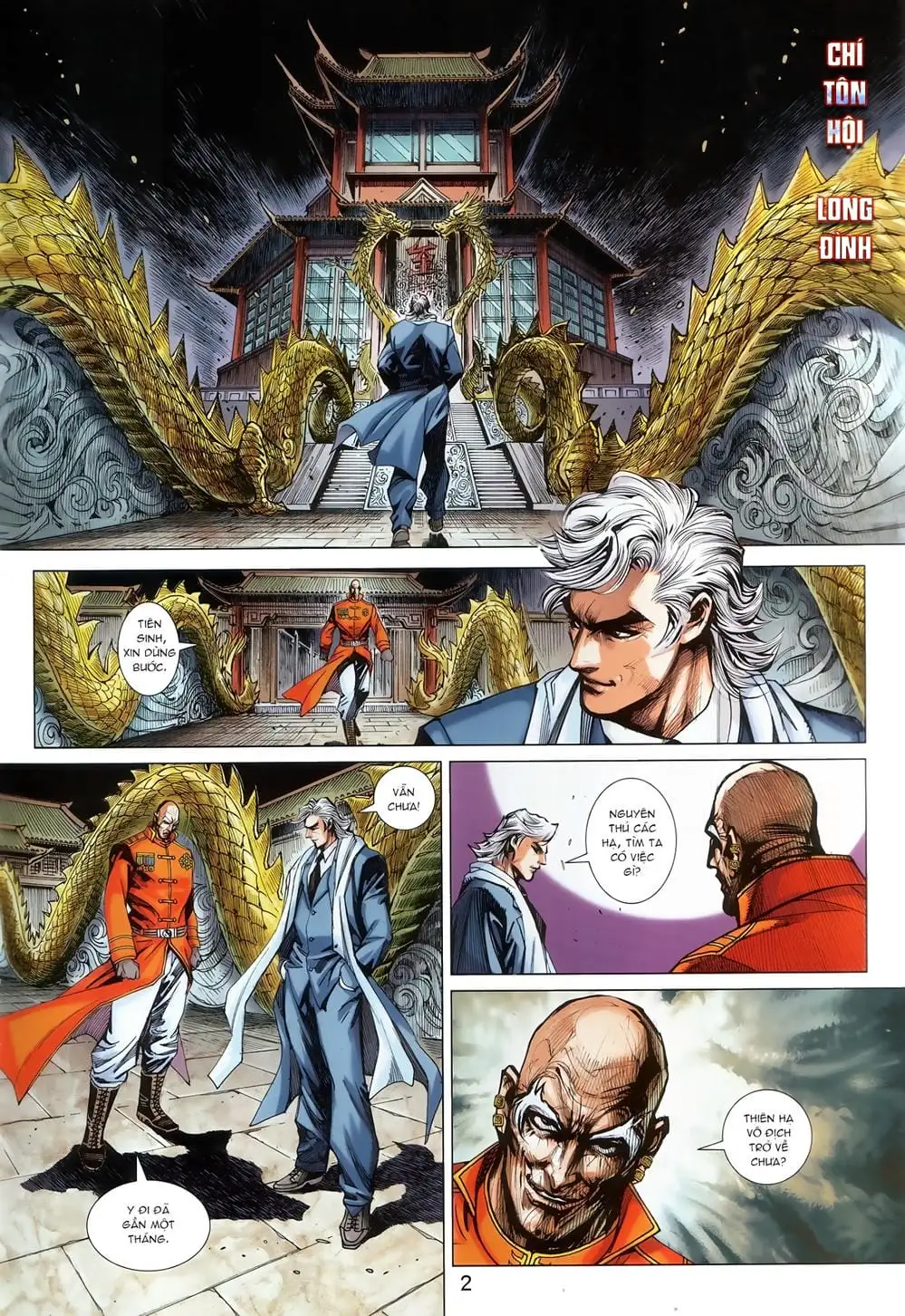 Truyện Tranh Tân Tác Long Hổ Môn trang 4