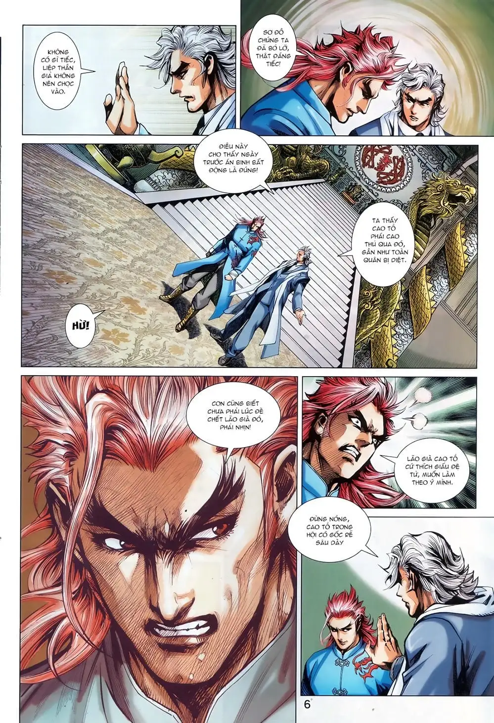 Truyện Tranh Tân Tác Long Hổ Môn trang 4