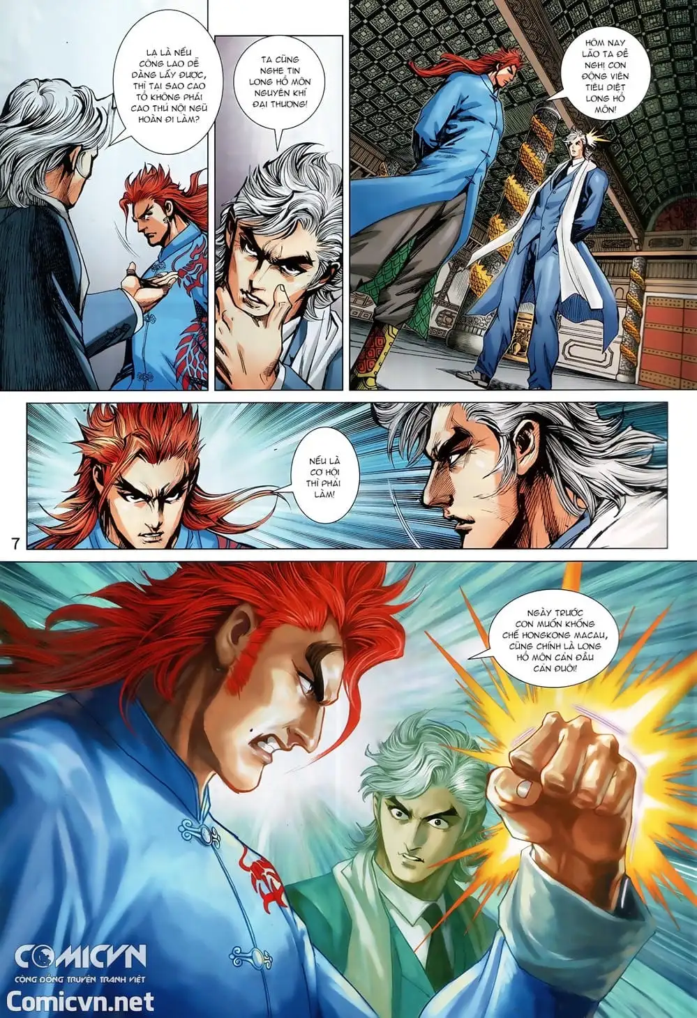 Truyện Tranh Tân Tác Long Hổ Môn trang 4