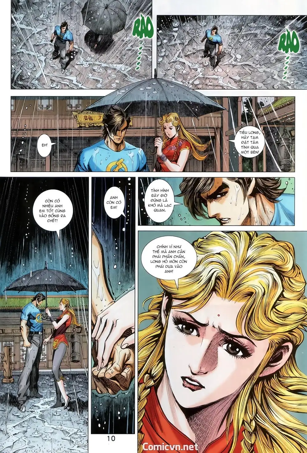 Truyện Tranh Tân Tác Long Hổ Môn trang 4