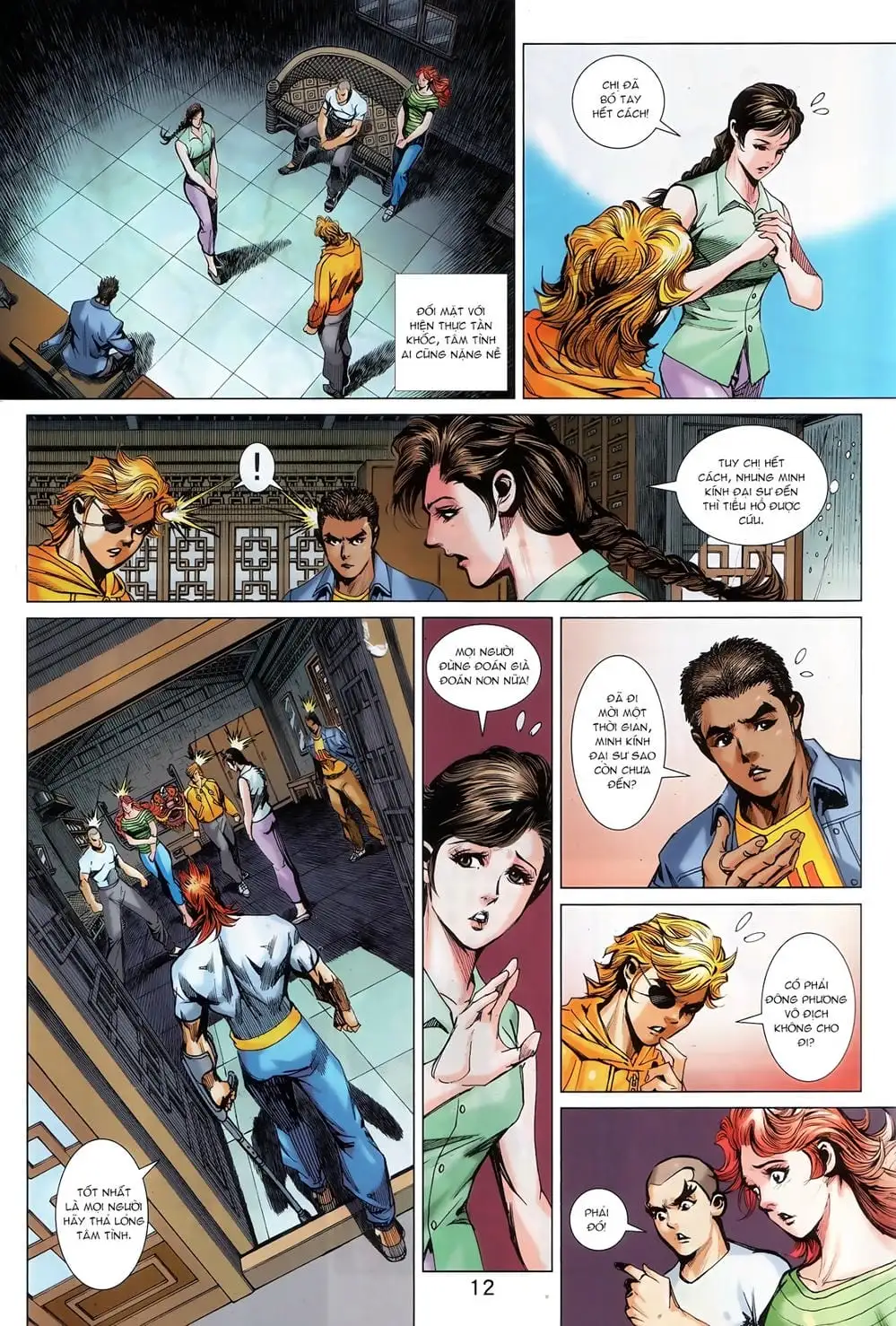 Truyện Tranh Tân Tác Long Hổ Môn trang 4