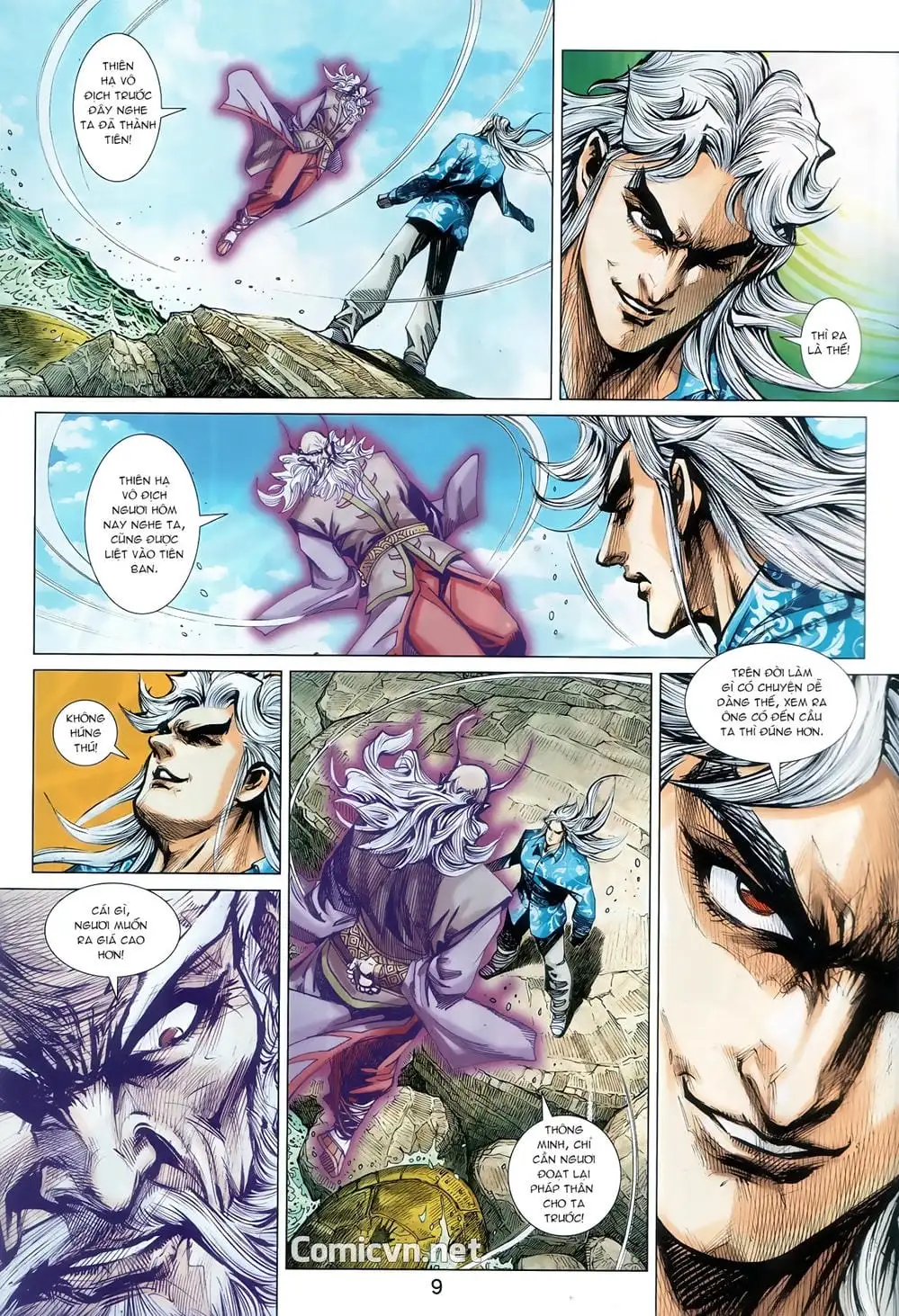 Truyện Tranh Tân Tác Long Hổ Môn trang 4