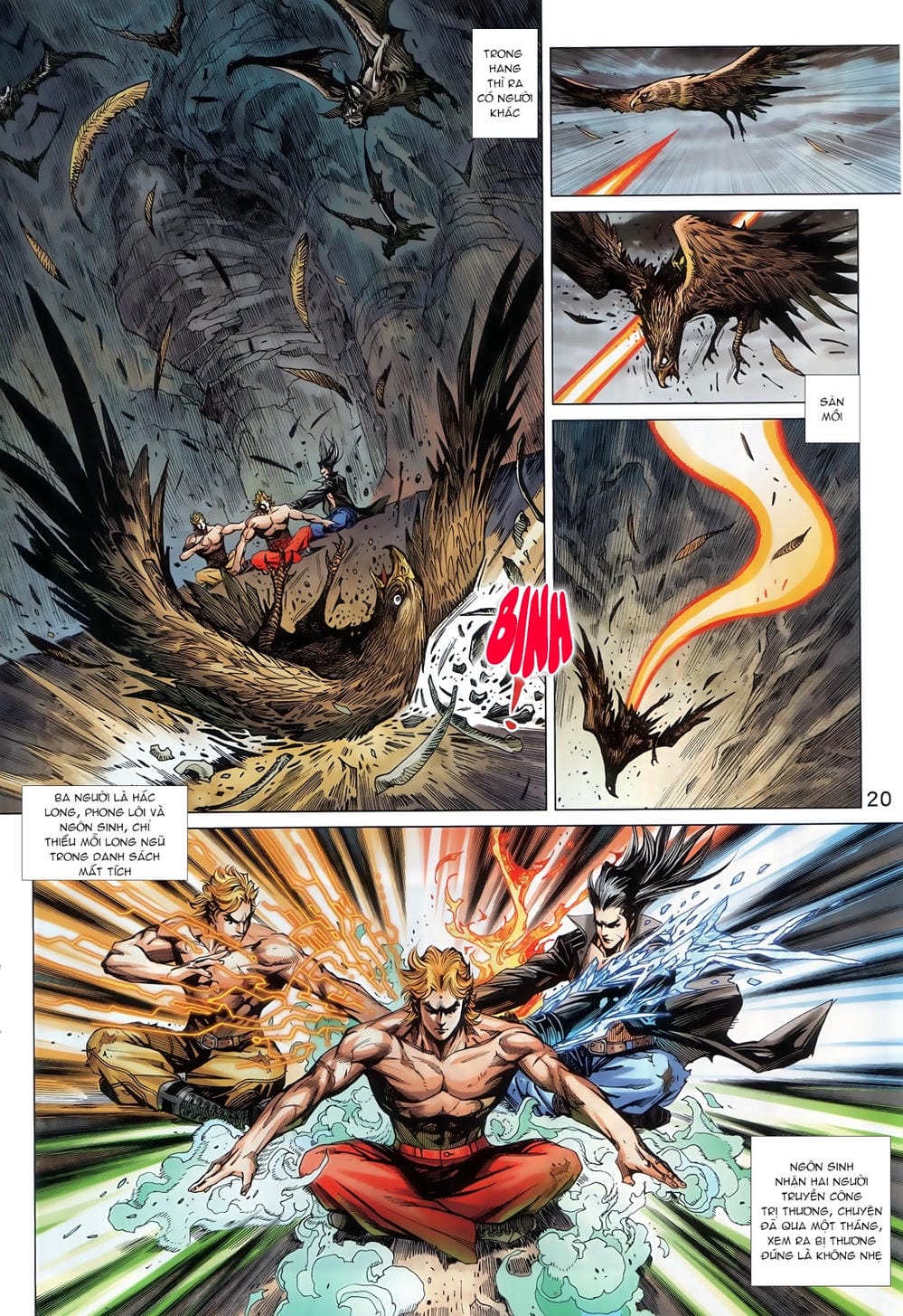 Truyện Tranh Tân Tác Long Hổ Môn trang 4