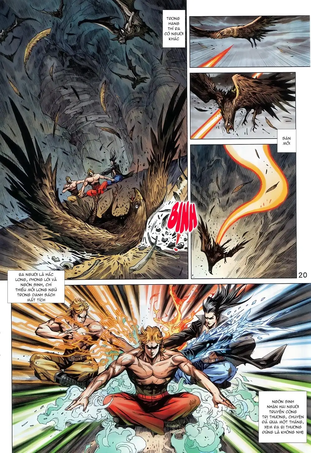 Truyện Tranh Tân Tác Long Hổ Môn trang 4