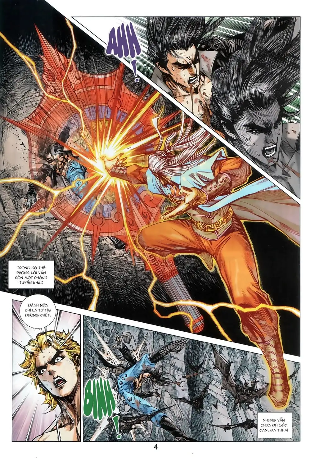 Truyện Tranh Tân Tác Long Hổ Môn trang 4