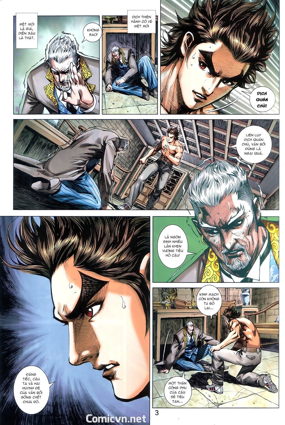 Truyện Tranh Tân Tác Long Hổ Môn trang 4