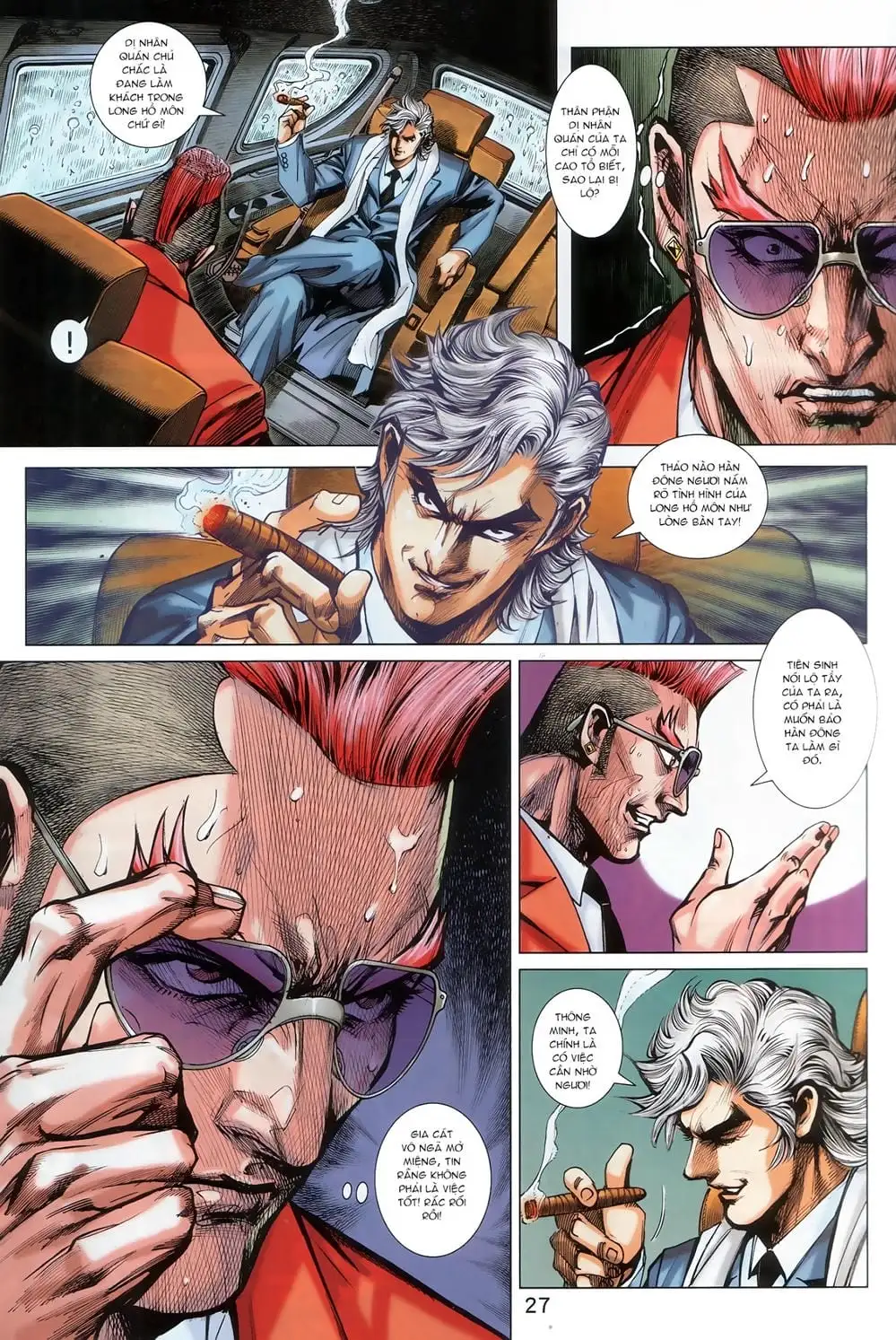 Truyện Tranh Tân Tác Long Hổ Môn trang 4