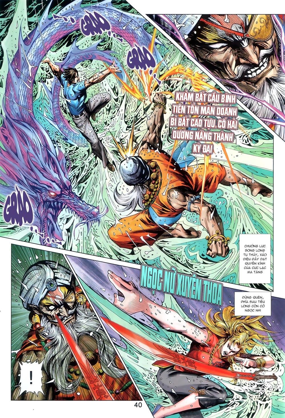 Truyện Tranh Tân Tác Long Hổ Môn trang 4