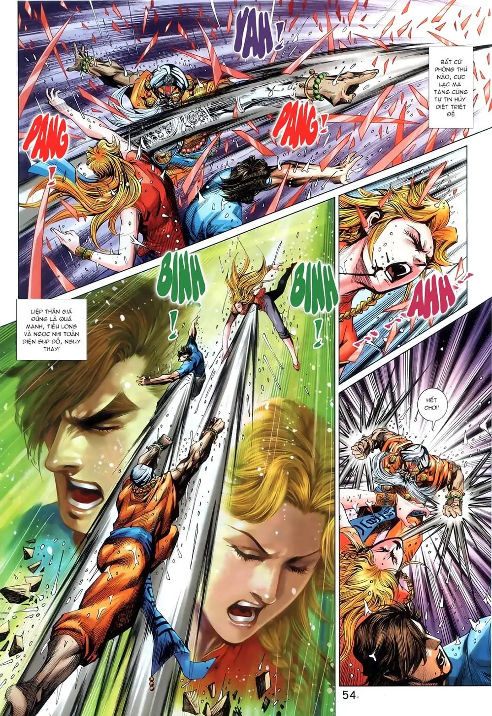 Truyện Tranh Tân Tác Long Hổ Môn trang 4