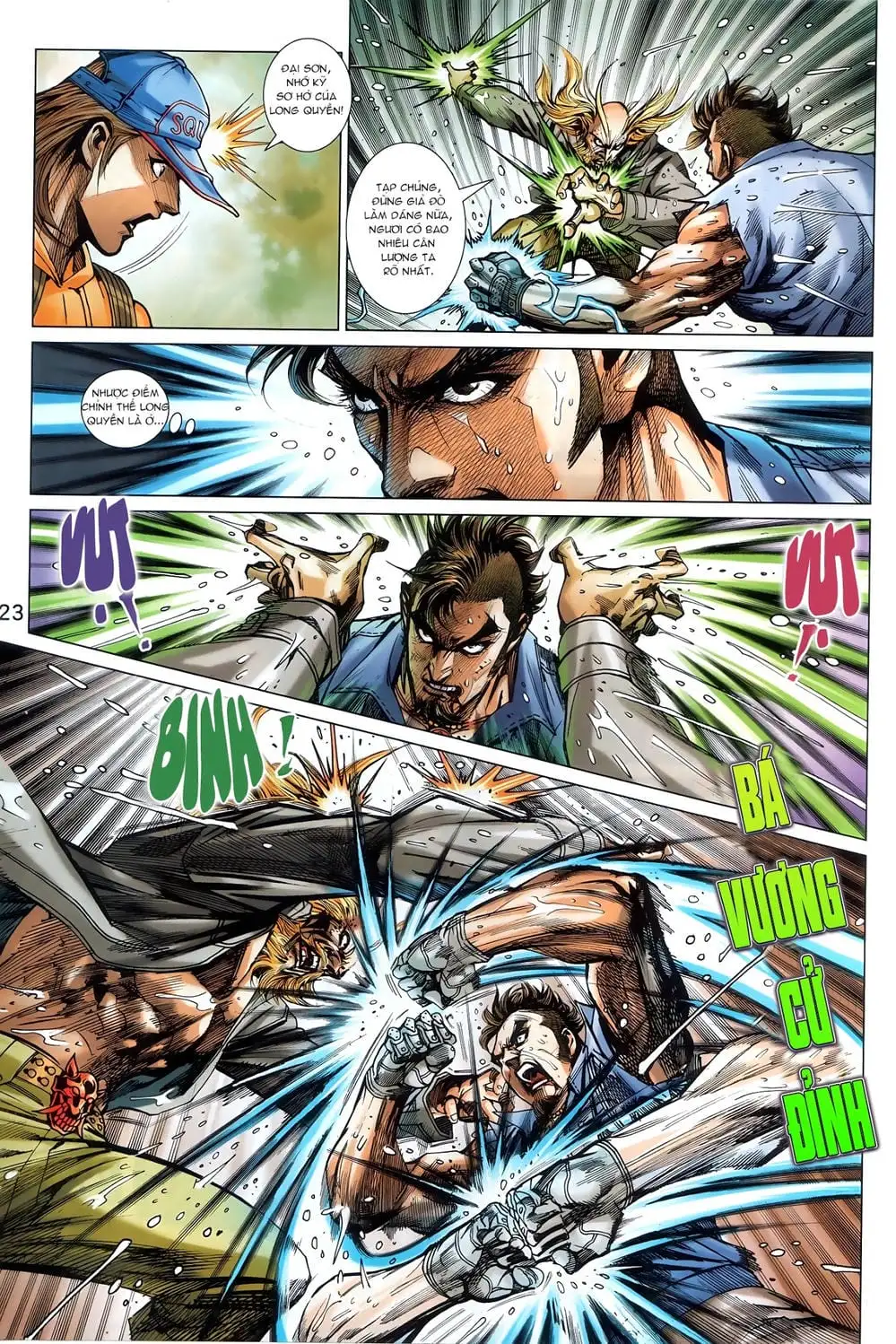 Truyện Tranh Tân Tác Long Hổ Môn trang 4