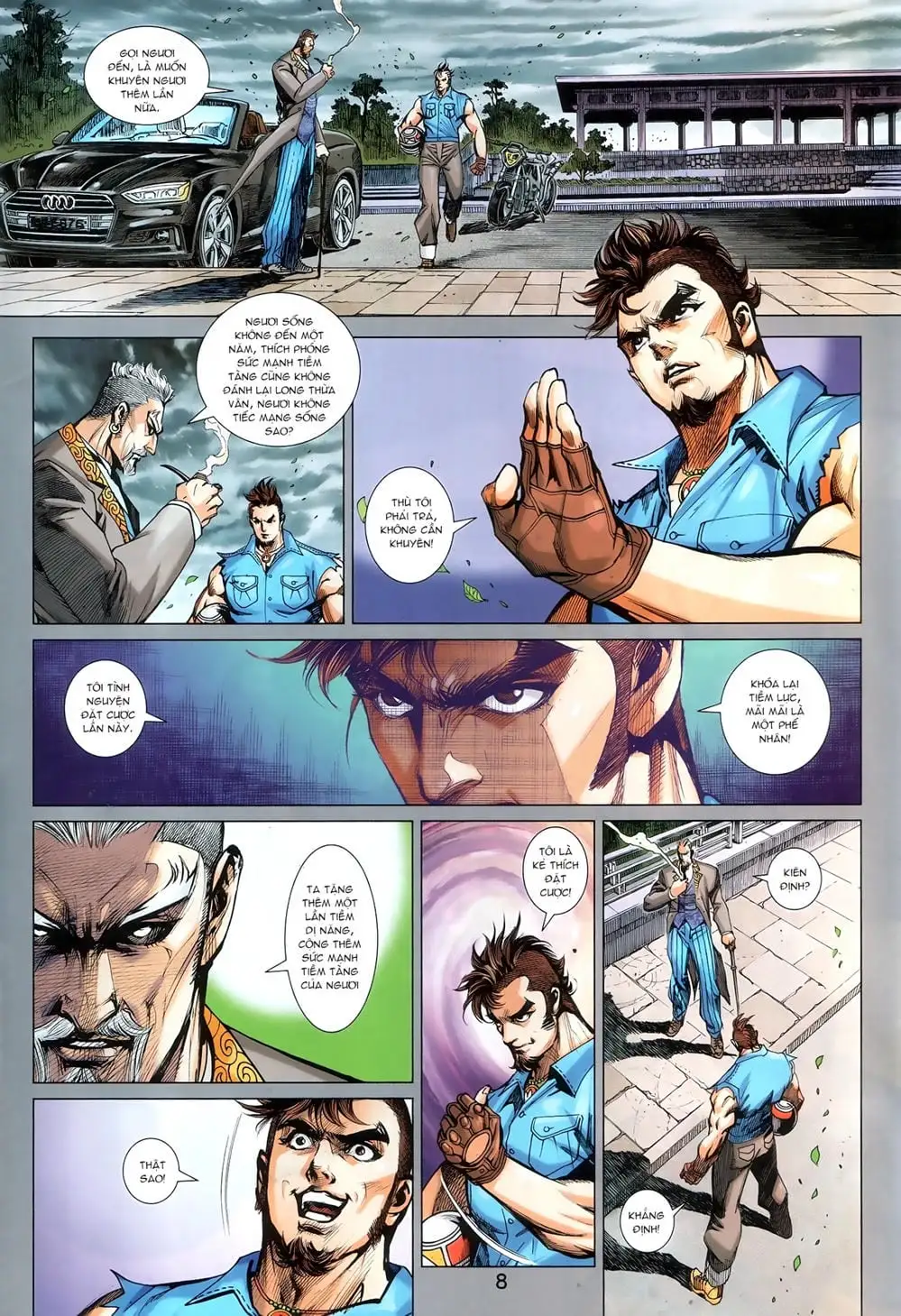 Truyện Tranh Tân Tác Long Hổ Môn trang 4