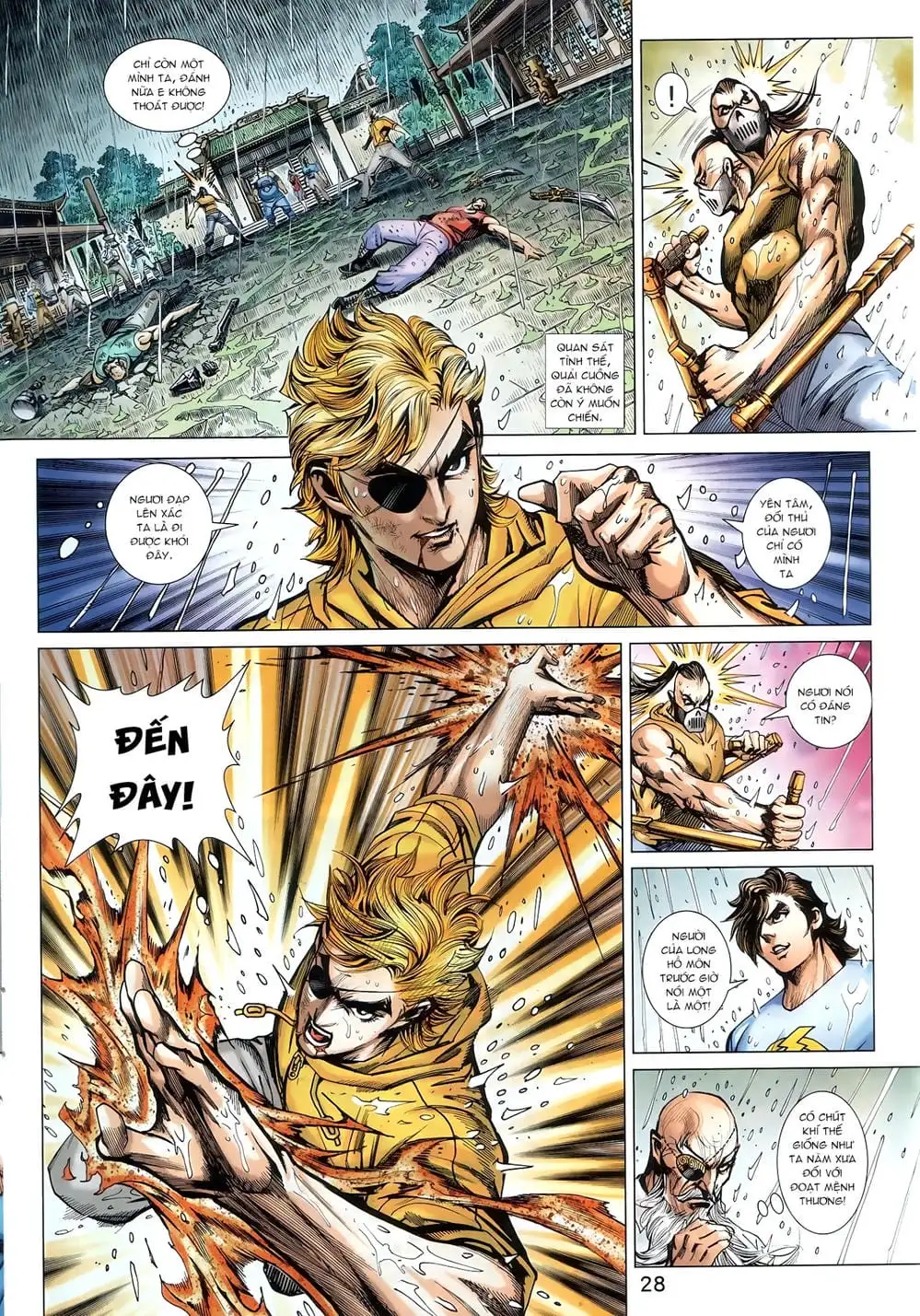 Truyện Tranh Tân Tác Long Hổ Môn trang 4