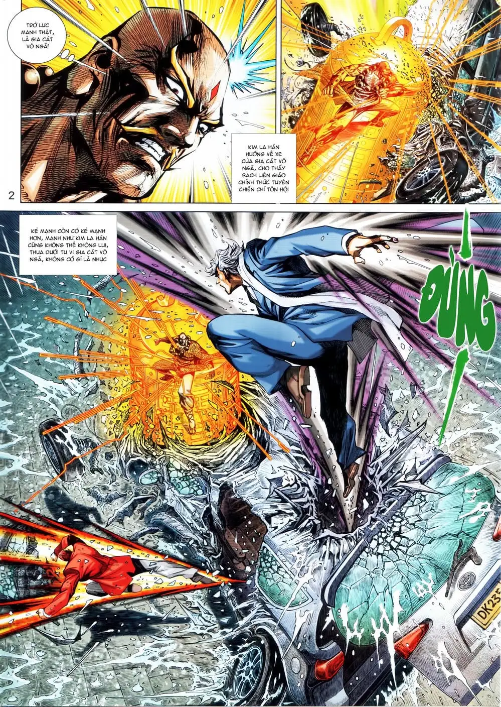 Truyện Tranh Tân Tác Long Hổ Môn trang 4