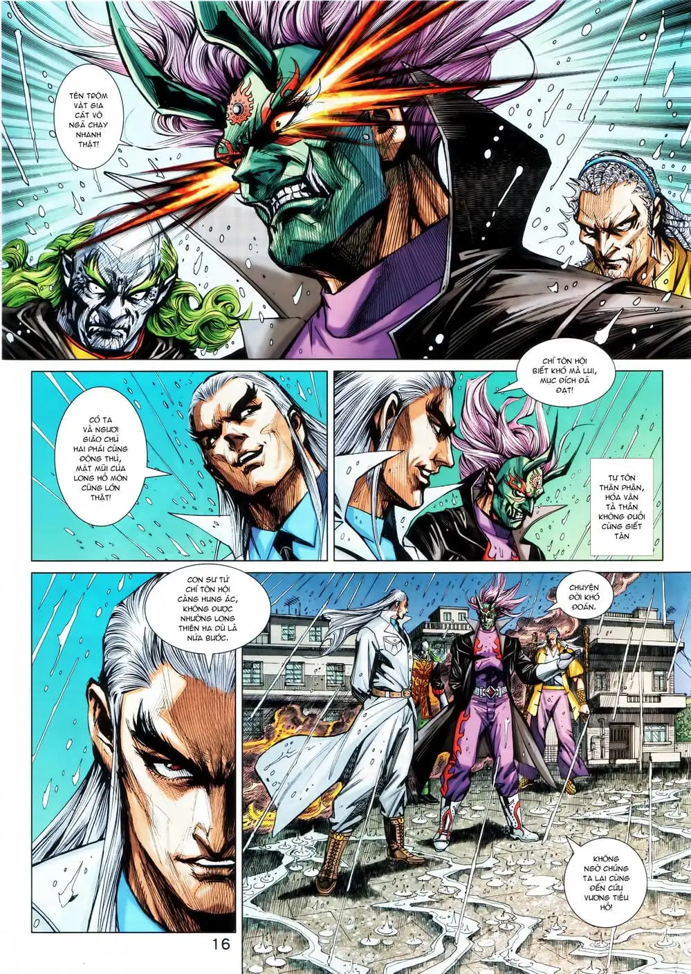 Truyện Tranh Tân Tác Long Hổ Môn trang 4