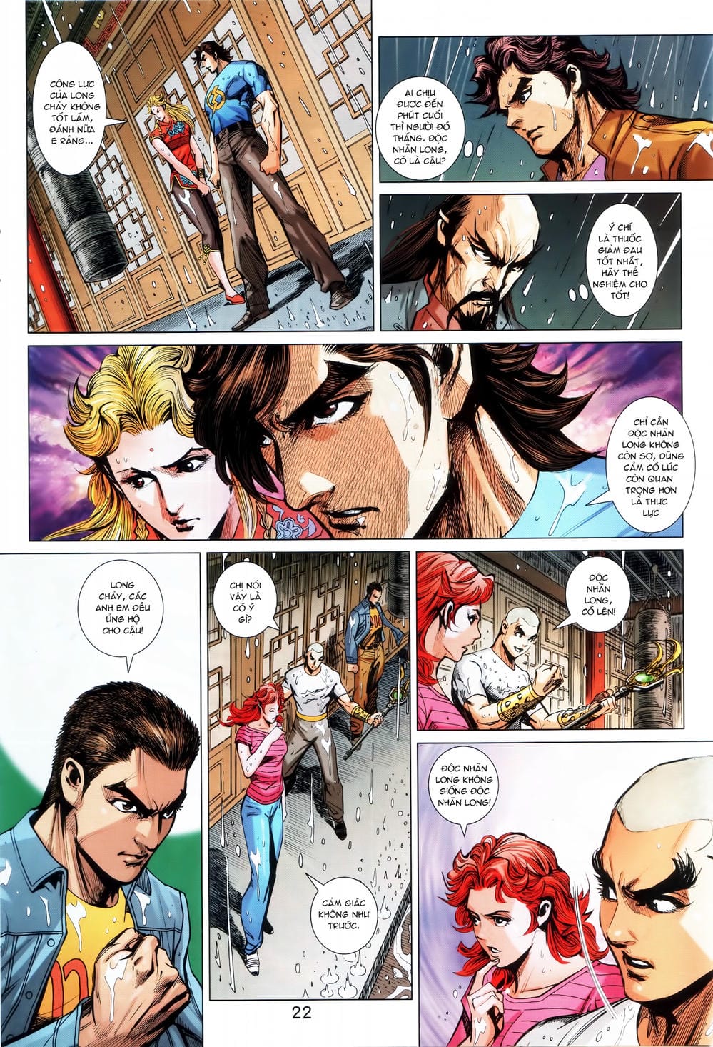 Truyện Tranh Tân Tác Long Hổ Môn trang 4