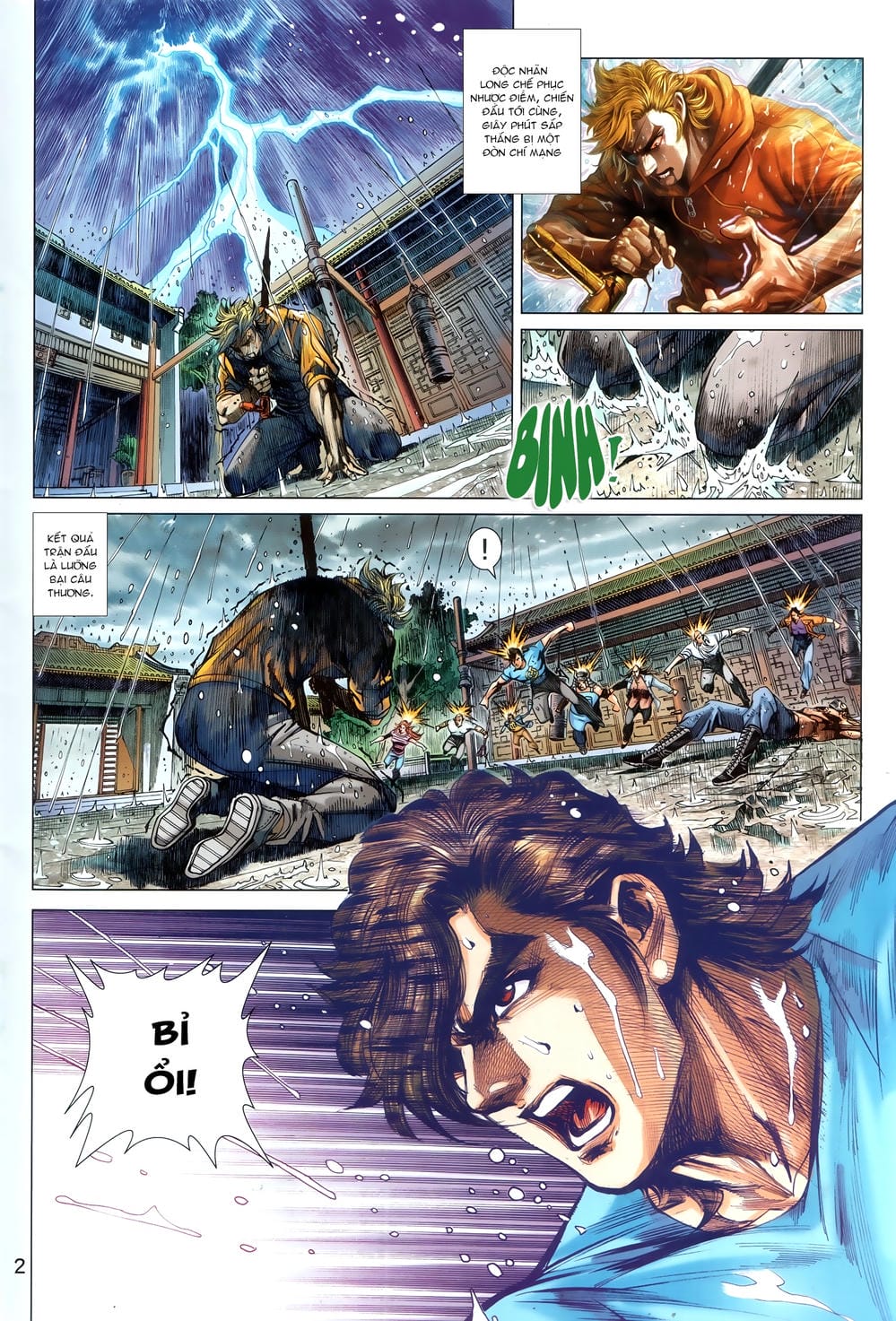 Truyện Tranh Tân Tác Long Hổ Môn trang 4