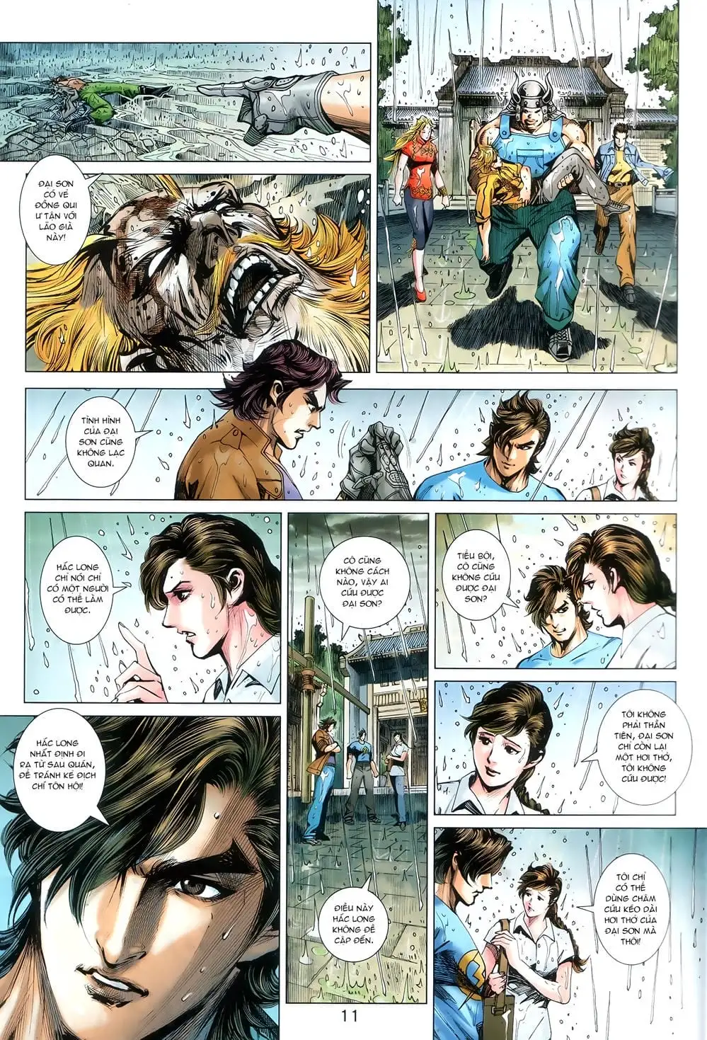 Truyện Tranh Tân Tác Long Hổ Môn trang 4