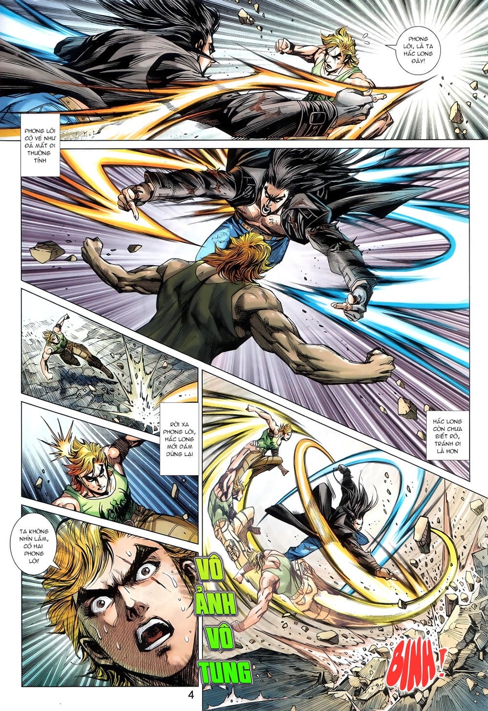 Truyện Tranh Tân Tác Long Hổ Môn trang 4