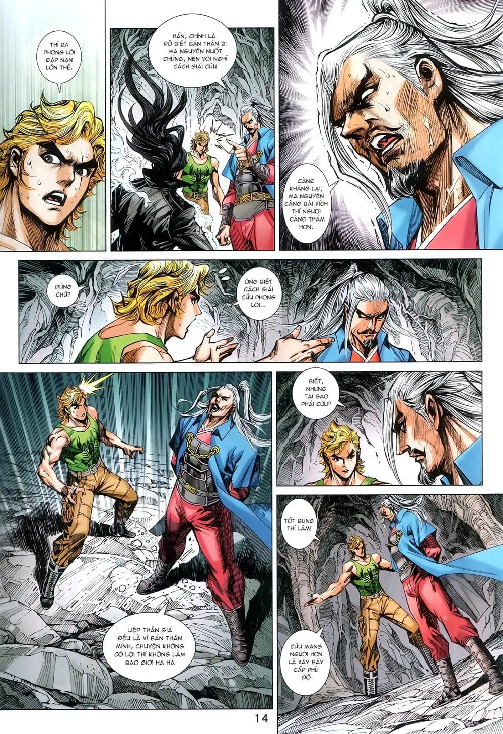 Truyện Tranh Tân Tác Long Hổ Môn trang 4