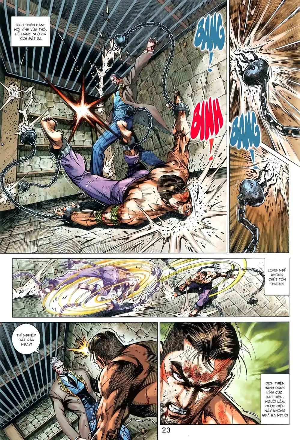 Truyện Tranh Tân Tác Long Hổ Môn trang 4