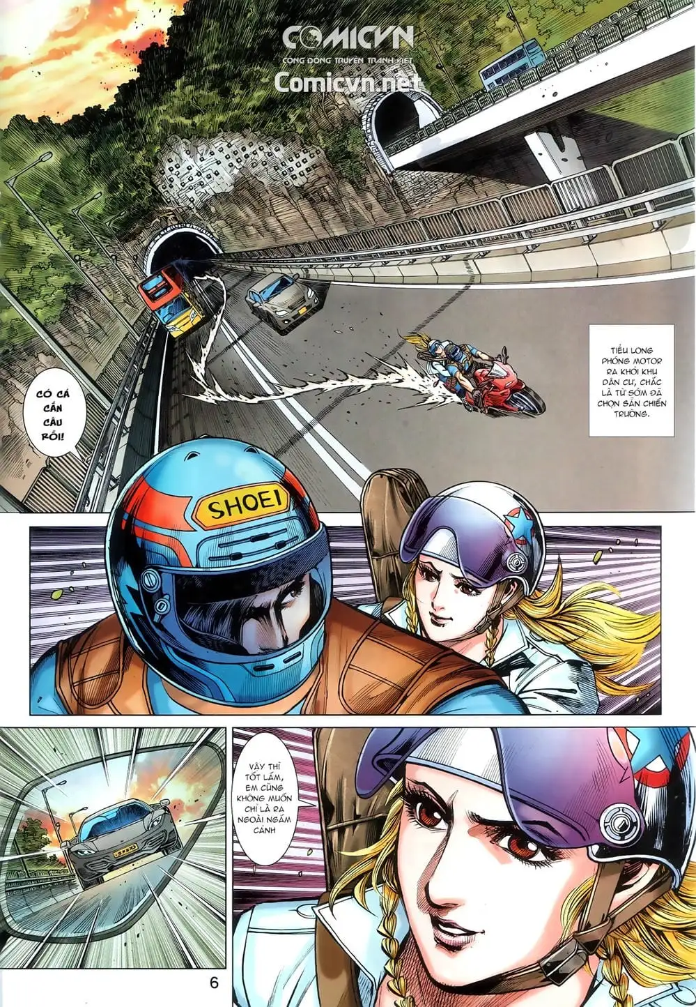 Truyện Tranh Tân Tác Long Hổ Môn trang 4