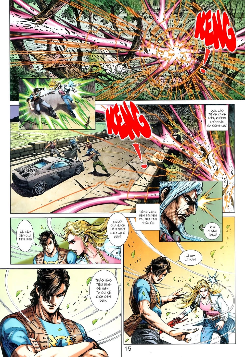 Truyện Tranh Tân Tác Long Hổ Môn trang 4