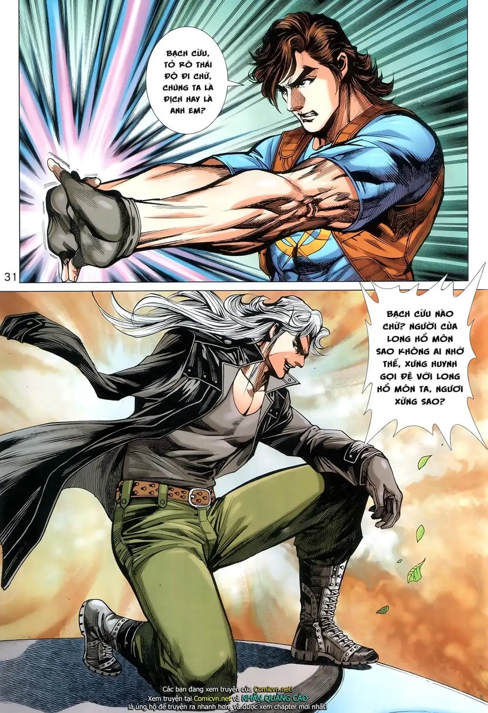 Truyện Tranh Tân Tác Long Hổ Môn trang 4