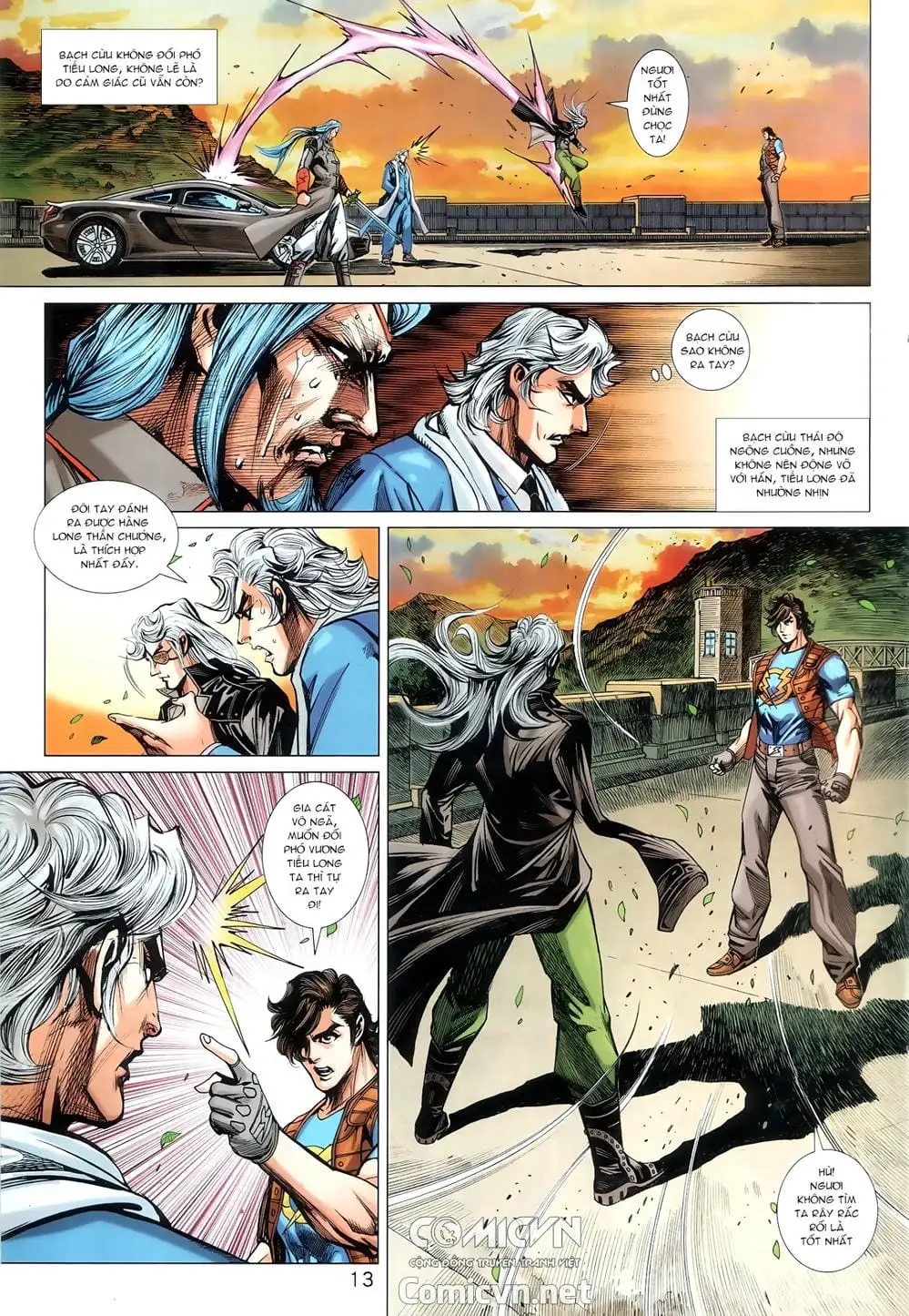 Truyện Tranh Tân Tác Long Hổ Môn trang 4