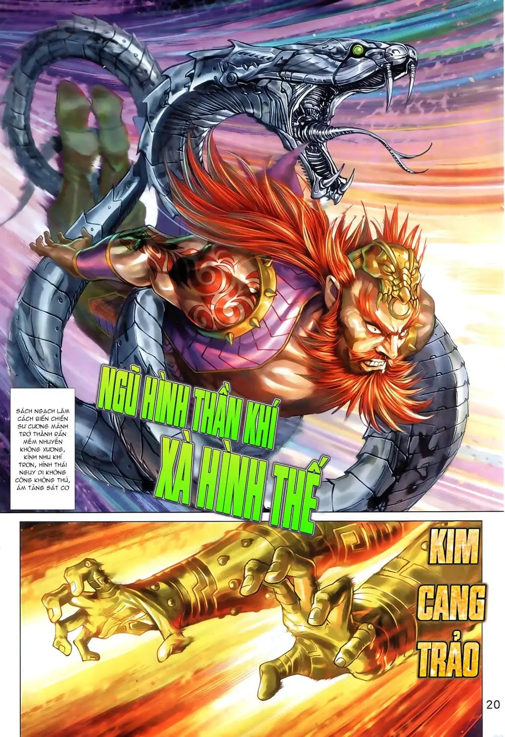 Truyện Tranh Tân Tác Long Hổ Môn trang 4