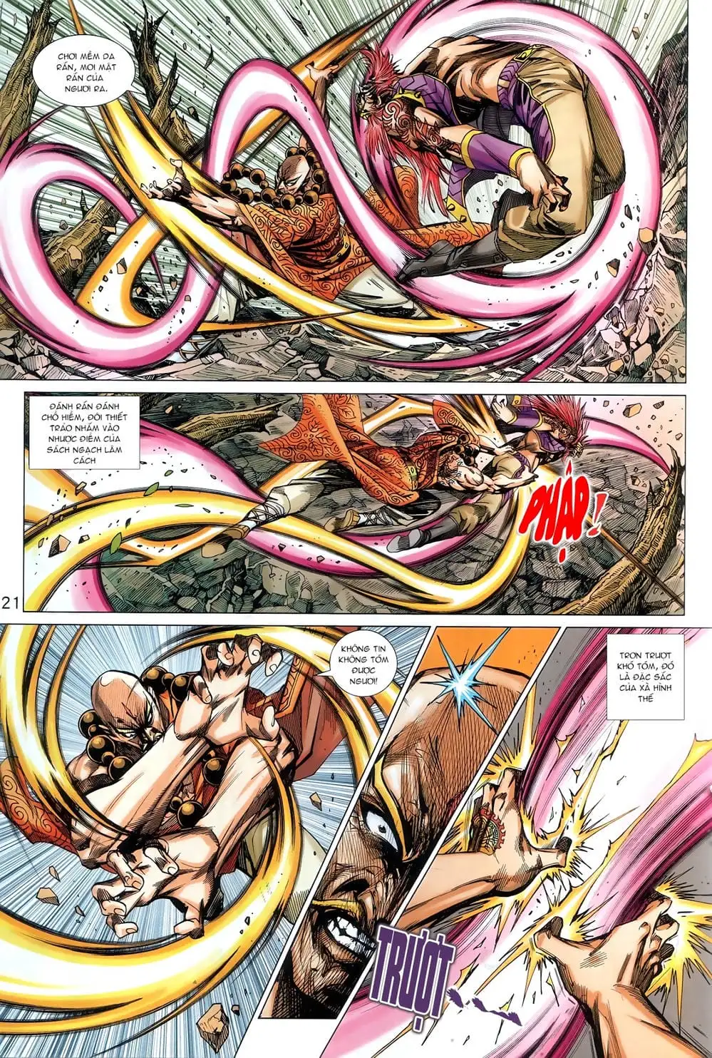 Truyện Tranh Tân Tác Long Hổ Môn trang 4