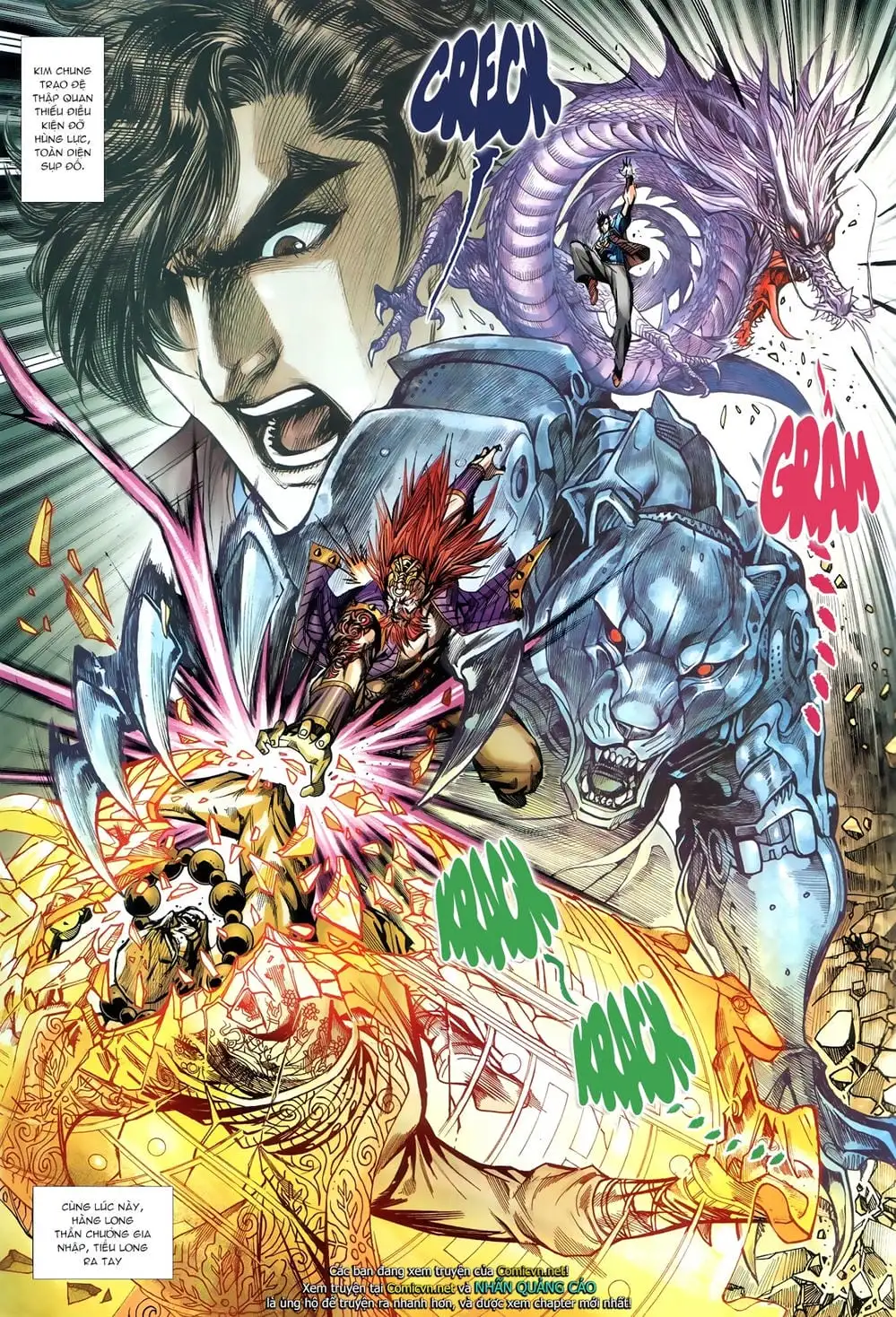 Truyện Tranh Tân Tác Long Hổ Môn trang 4