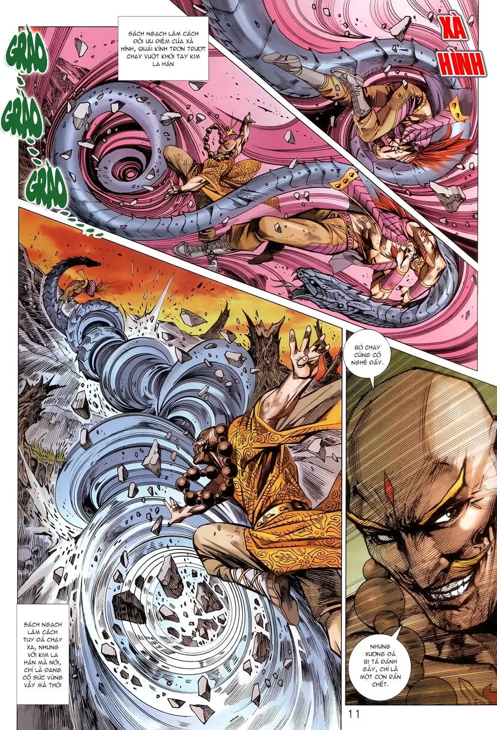 Truyện Tranh Tân Tác Long Hổ Môn trang 4
