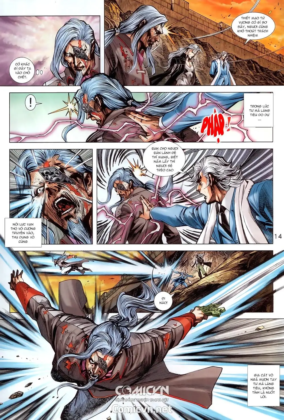 Truyện Tranh Tân Tác Long Hổ Môn trang 4