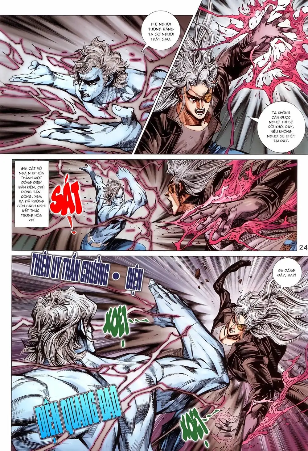 Truyện Tranh Tân Tác Long Hổ Môn trang 4