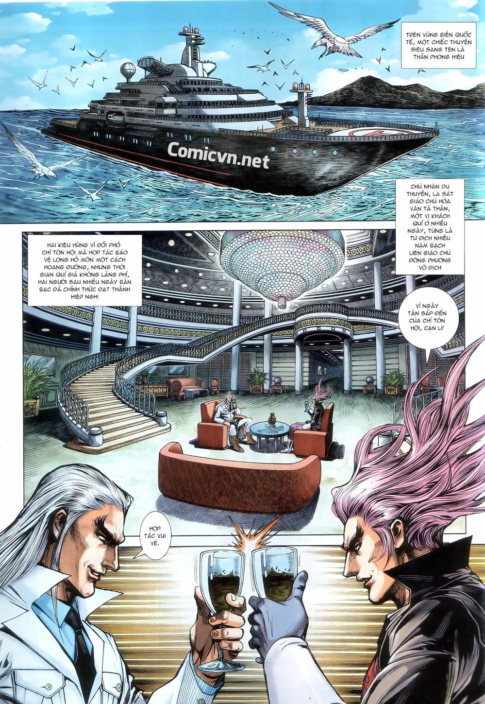 Truyện Tranh Tân Tác Long Hổ Môn trang 4