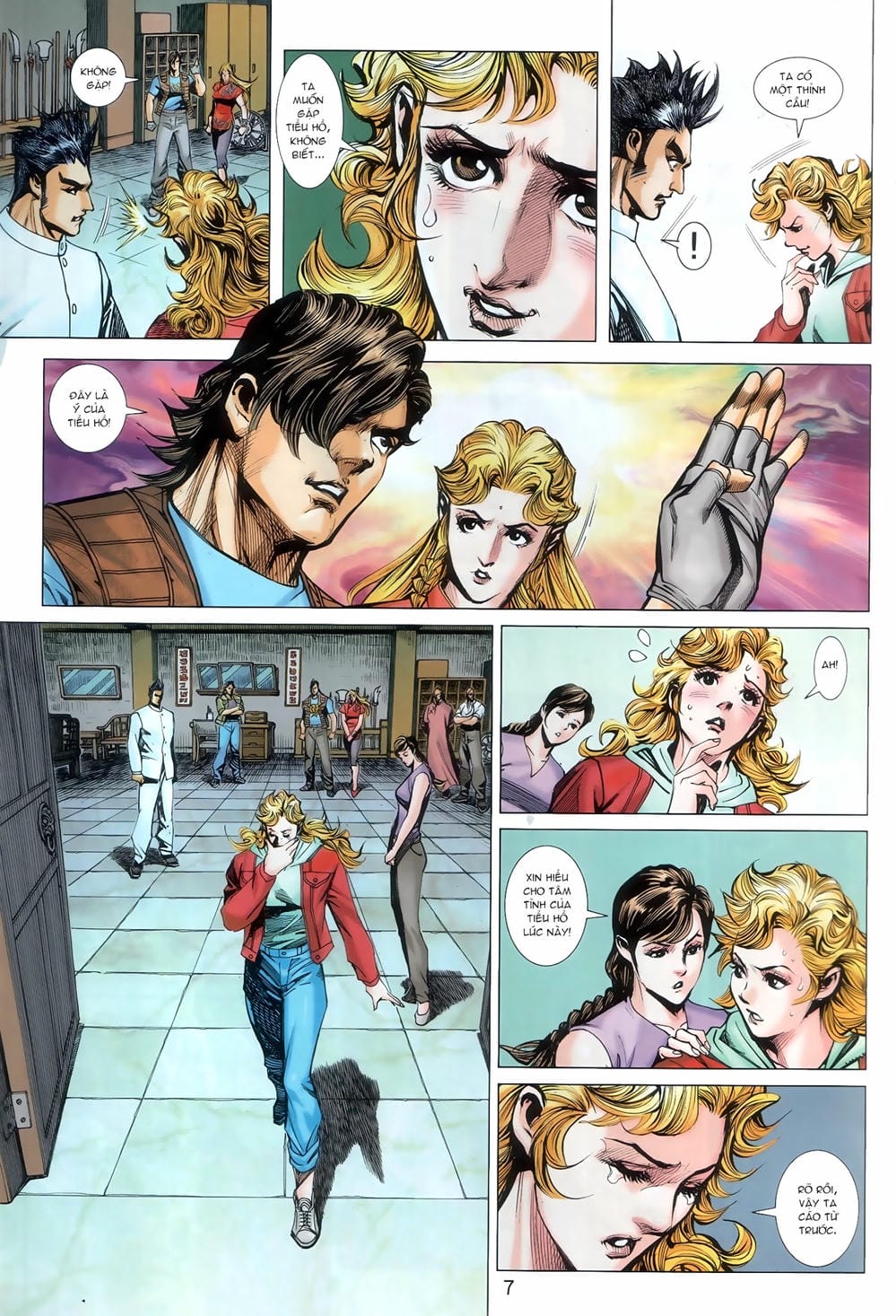 Truyện Tranh Tân Tác Long Hổ Môn trang 4