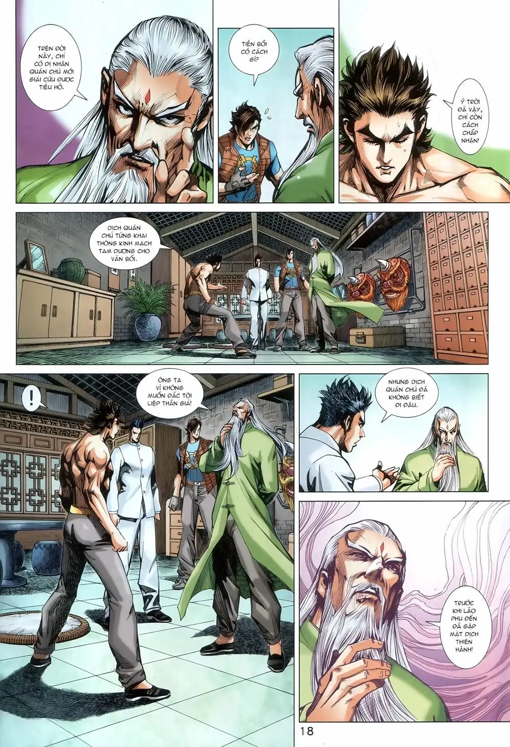 Truyện Tranh Tân Tác Long Hổ Môn trang 4