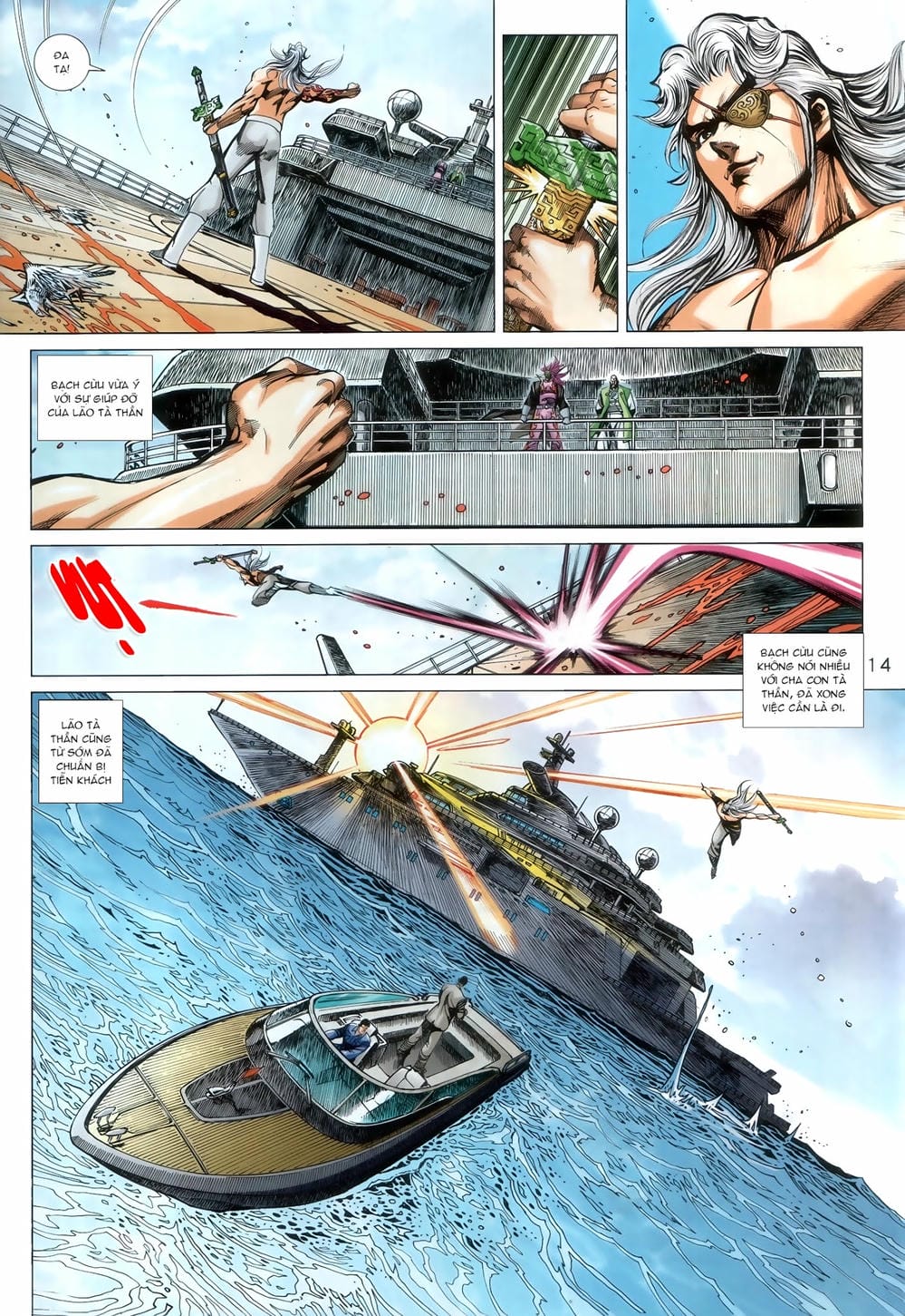 Truyện Tranh Tân Tác Long Hổ Môn trang 4