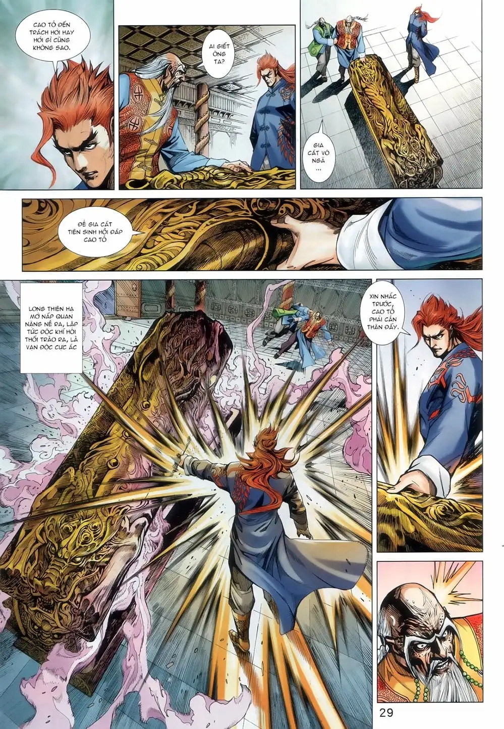 Truyện Tranh Tân Tác Long Hổ Môn trang 4
