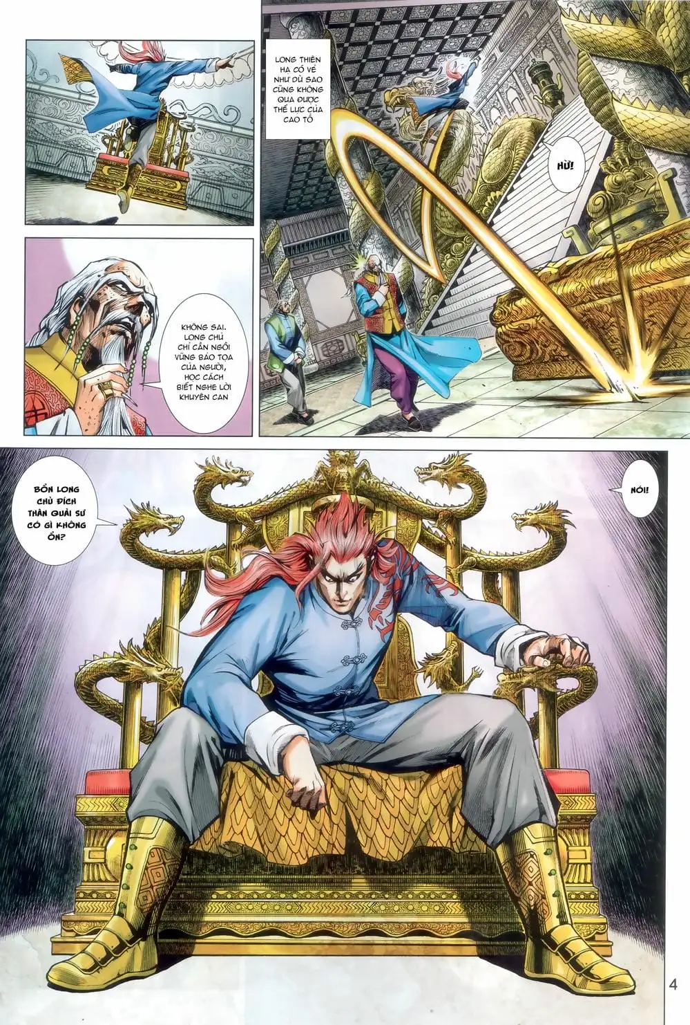 Truyện Tranh Tân Tác Long Hổ Môn trang 4