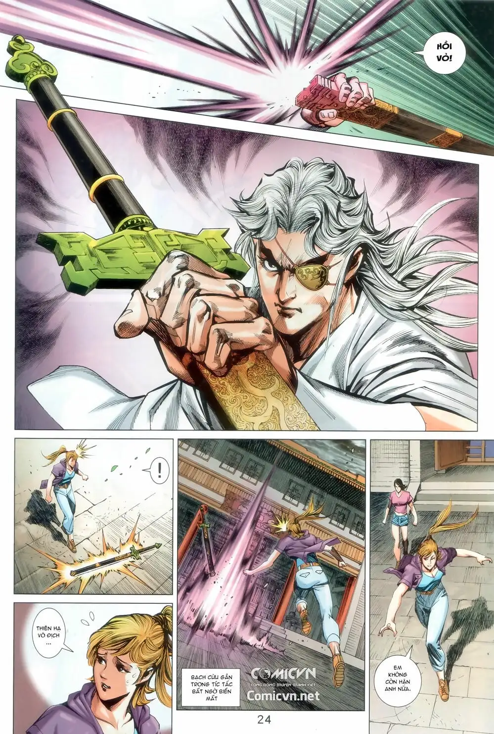 Truyện Tranh Tân Tác Long Hổ Môn trang 4