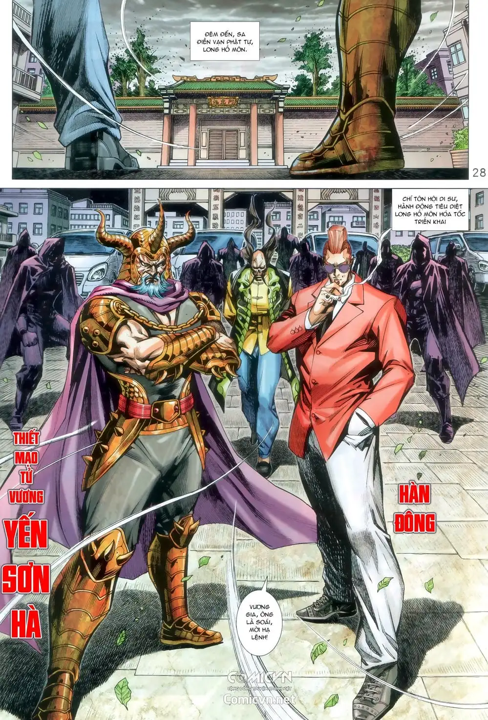 Truyện Tranh Tân Tác Long Hổ Môn trang 4