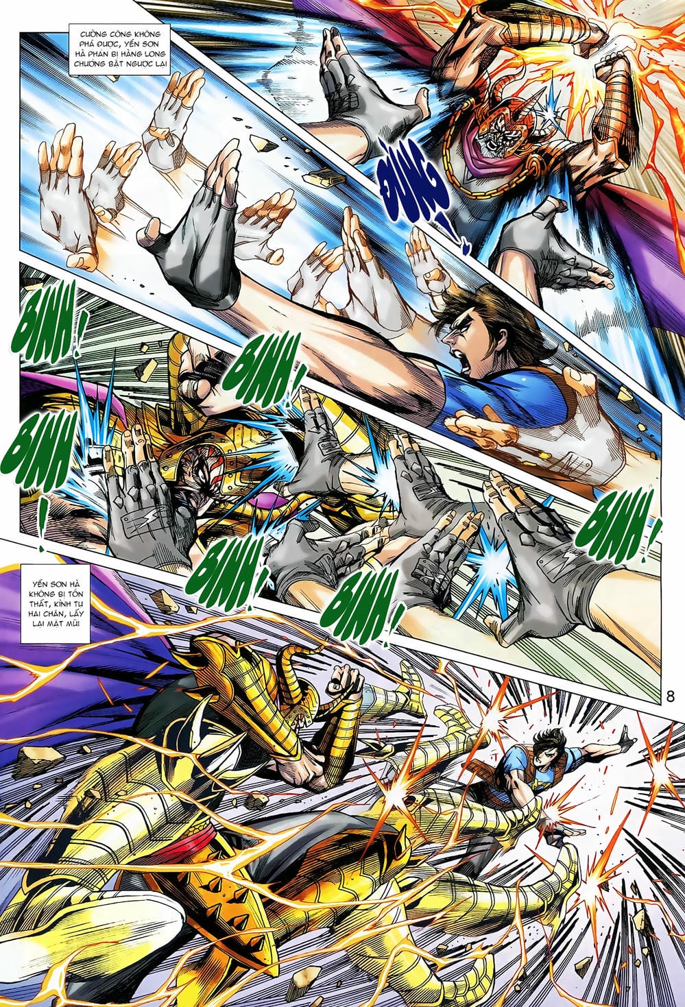 Truyện Tranh Tân Tác Long Hổ Môn trang 4