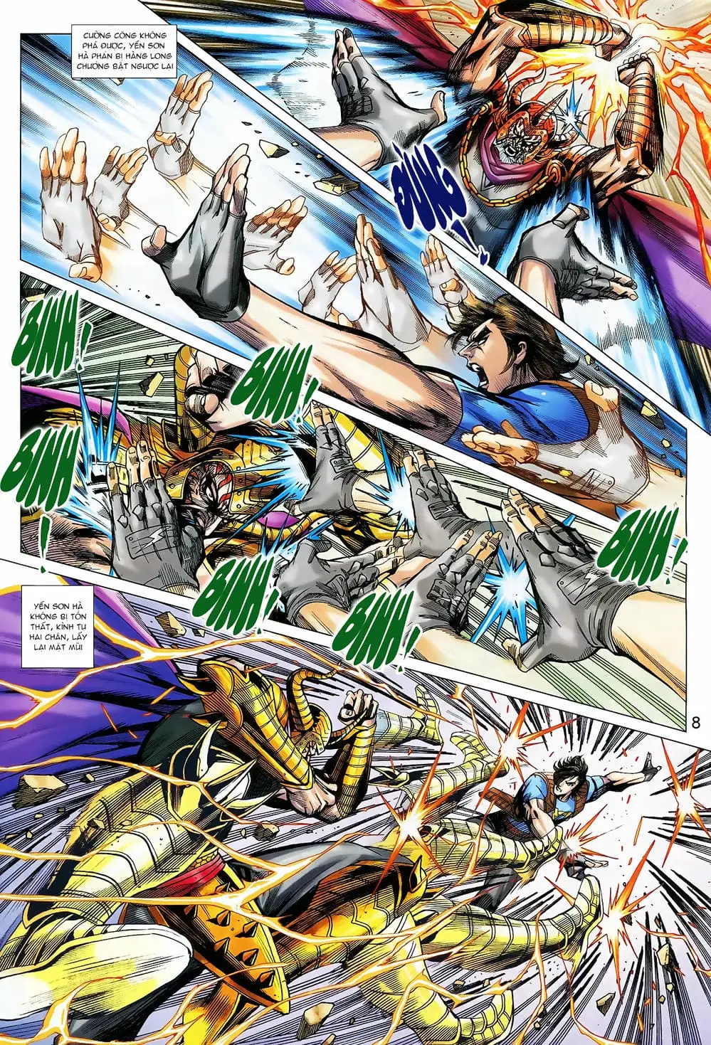 Truyện Tranh Tân Tác Long Hổ Môn trang 4