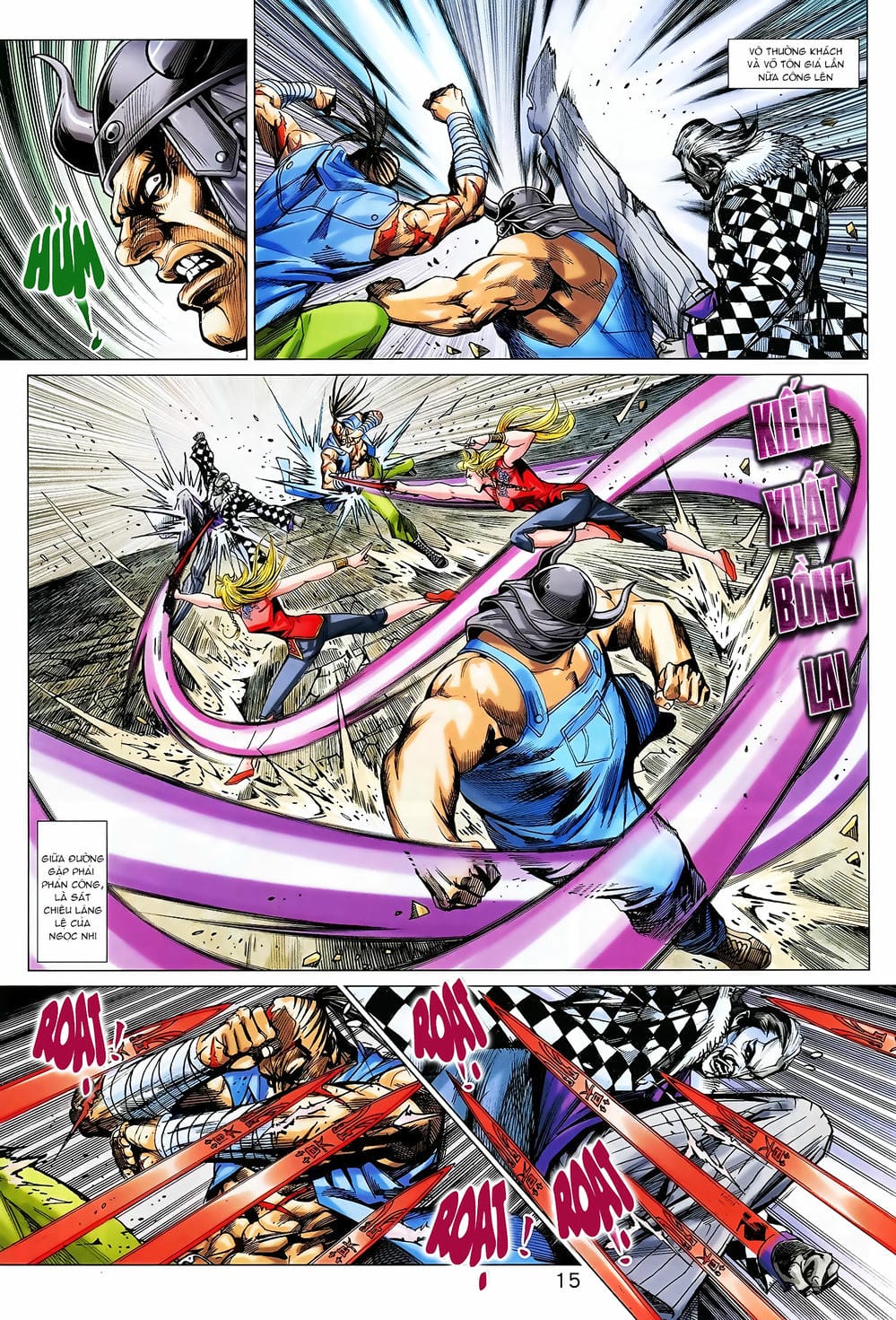 Truyện Tranh Tân Tác Long Hổ Môn trang 4