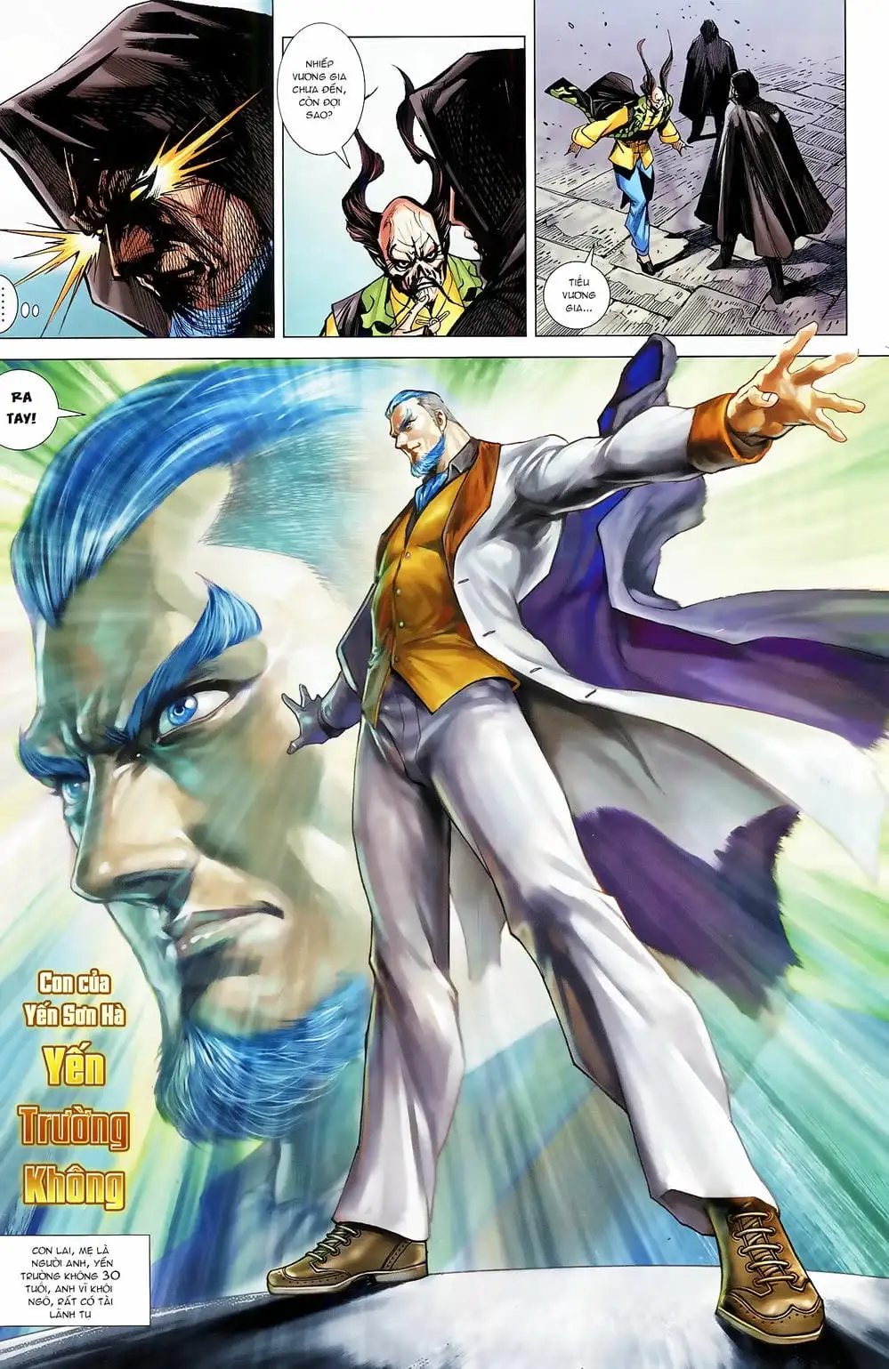 Truyện Tranh Tân Tác Long Hổ Môn trang 4