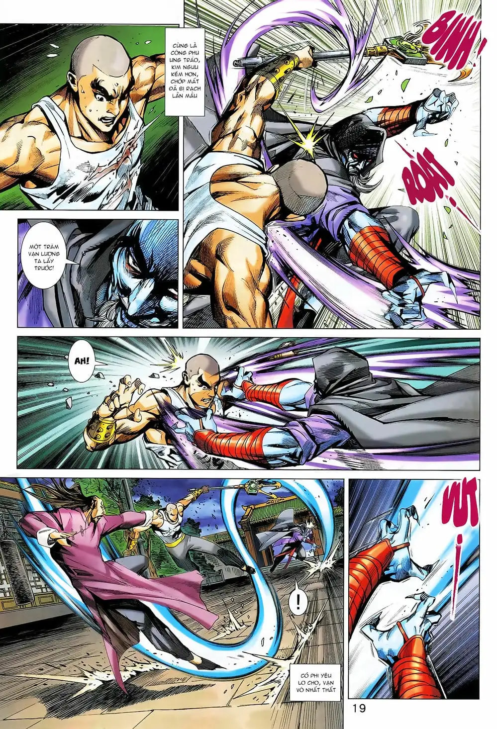 Truyện Tranh Tân Tác Long Hổ Môn trang 4